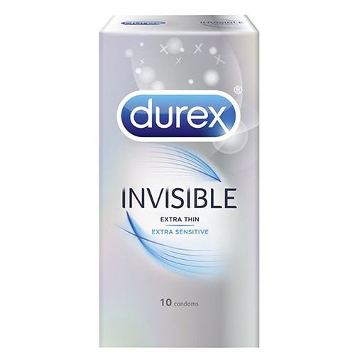 Durex Invisible Extra Sensitive 10tk Durex Invisible Extra Sensitive 10tk