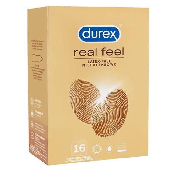 Durex Real Feel 16 pakk Durex Real Feel 16 pakk
